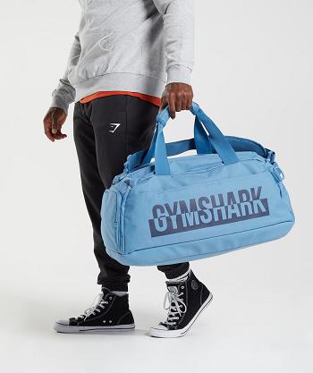 Gymshark Bold Gym Bag Väska Dam Blå | SE 2021TCE